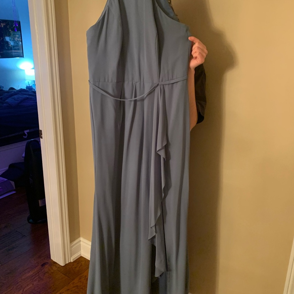 Elegant Blue  Sleeveless Dress. Worn once.